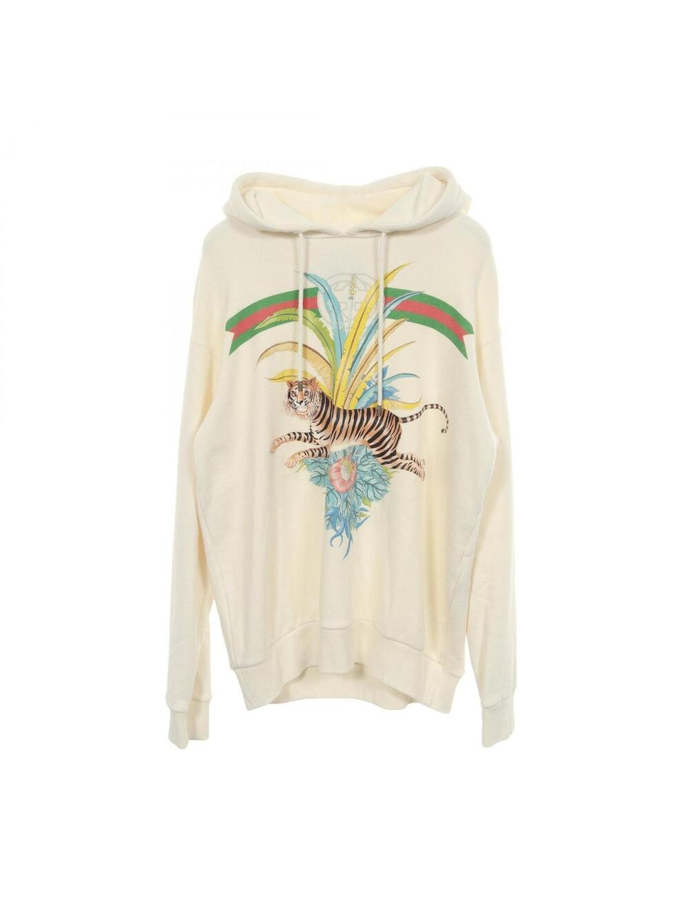 Gucci Tiger Print Hoodie Sweatshirt #344547G59B